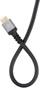 Кабель аудио-видео Digma D-HDMI-V2.0-2M HDMI (m)/HDMI (m) 2м. позолоч.конт. черный - купить недорого с доставкой в интернет-магазине