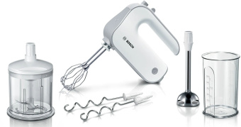 Миксер ручной Bosch MFQ4080 500Вт белый - купить недорого с доставкой в интернет-магазине
