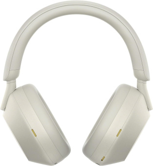 Гарнитура мониторные Sony WH-1000XM5 1.2м белый беспроводные bluetooth оголовье (WH1000XM5/S) - купить недорого с доставкой в интернет-магазине