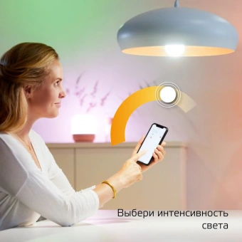 Умная лампа Gauss IoT Smart Home E27 8.5Вт 806lm Wi-Fi (упак.:1шт) (1050112) - купить недорого с доставкой в интернет-магазине