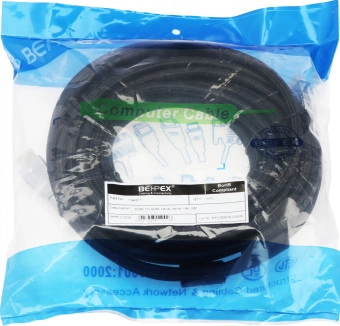 Кабель аудио-видео HDMI (m)/HDMI (m) 10м. феррит.кольца позолоч.конт. черный - купить недорого с доставкой в интернет-магазине