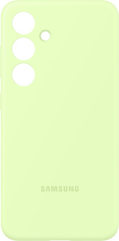 Чехол (клип-кейс) Samsung для Samsung Galaxy S24+ Silicone Case Silicone Case S24+ лайм (EF-PS926TGEGRU) - купить недорого с доставкой в интернет-магазине