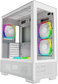 Корпус Montech Sky Two белый без БП ATX 3x140mm 2xUSB3.0 audio bott PSU - купить недорого с доставкой в интернет-магазине