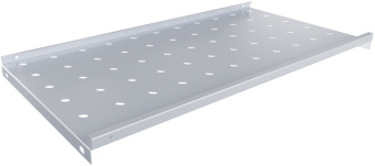 Полка стационарная NTSS NTSS-FSW-450 1U нагр.:20кг. 19" 450мм серый (упак.:1шт) - купить недорого с доставкой в интернет-магазине