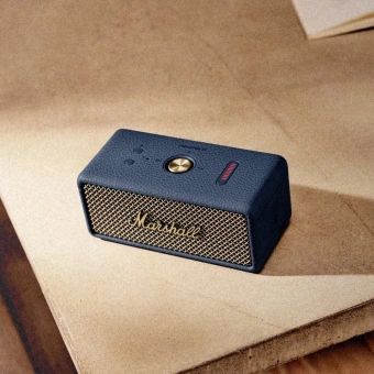 Колонка порт. Marshall Emberton III синий 20W 2.0 BT/USB - купить недорого с доставкой в интернет-магазине