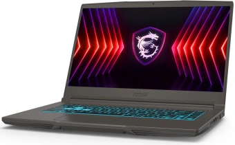 Ноутбук MSI Thin 15 B12UCX-1415AU Core i5 12450H 16Gb SSD512Gb NVIDIA GeForce RTX 2050 4Gb 15.6" IPS FHD (1920x1080) Windows 11 Home Multi Language grey WiFi BT Cam (9S7-16R831-1415) - купить недорого с доставкой в интернет-магазине