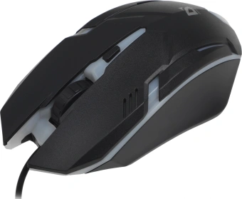 Мышь Defender Cyber MB-560L черный оптическая 1600dpi USB для ноутбука 2but (52560) - купить недорого с доставкой в интернет-магазине