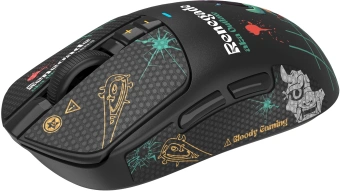 Мышь A4Tech Bloody R72 Ultra Duo черный/рисунок оптическая 20000dpi беспров. USB/USB-C 6but (R72 ULTRA DUO RENEGADEMIDNIGHT) - купить недорого с доставкой в интернет-магазине