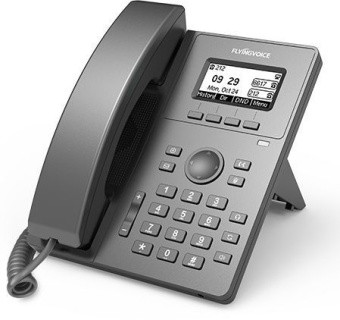 Телефон IP Flyingvoice P10 черный - купить недорого с доставкой в интернет-магазине