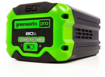 Батарея аккумуляторная Greenworks G60B8 60В 8Ач Li-Ion (2954507) - купить недорого с доставкой в интернет-магазине