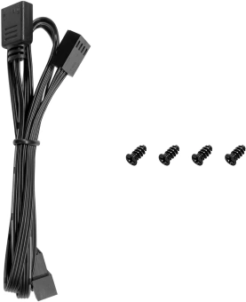 Вентилятор для корпуса Deepcool FL12R SE Reverse ARGB 120х120x25 черный 4-pin 25.79дБ (R-FL12RSE-BKAPN1-G) Ret - купить недорого с доставкой в интернет-магазине