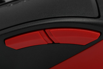 Мышь A4Tech Fstyler FM45S Air красный/черный оптическая 2400dpi silent USB 7but (FM45S AIR USB (SPORTS RED)) - купить недорого с доставкой в интернет-магазине