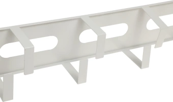 Кабельный органайзер горизонтальный NTSS NTSS-HORG-2U-4(70) односторонний кольца 2U шир.:19" глуб.:70мм (упак.:1шт) - купить недорого с доставкой в интернет-магазине