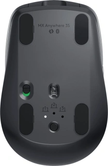Мышь Logitech MX Anywhere 3S графитовый оптическая 8000dpi silent беспров. BT/Radio USB для ноутбука 5but (910-006938) - купить недорого с доставкой в интернет-магазине