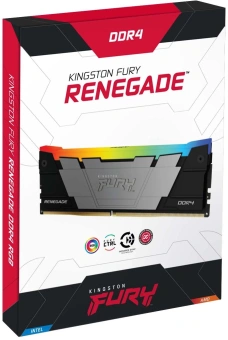 Память DDR4 2x32GB 3200MHz Kingston KF432C16RB2AK2/64 Fury Renegade RGB RTL Gaming PC4-25600 CL16 DIMM 288-pin 1.35В dual rank с радиатором Ret - купить недорого с доставкой в интернет-магазине