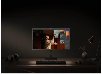 Монитор Xiaomi 27" A27Ui 2026 черный IPS LED 6ms 16:9 HDMI матовая 1200:1 360cd 178гр/178гр 3840x2160 60Hz DP 4K USB 5.5кг - купить недорого с доставкой в интернет-магазине