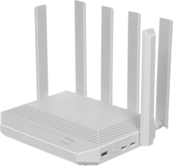 Роутер беспроводной Keenetic Netcraze Hero 5G (NC-4110) AX3000 10/100/1000/2500BASE-TX/4G cat.12 белый - купить недорого с доставкой в интернет-магазине