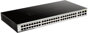 Коммутатор D-Link DGS-1052/A 48x1Гбит/с 4xКомбо(1000BASE-T/SFP) неуправляемый - купить недорого с доставкой в интернет-магазине