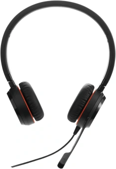 Наушники с микрофоном Jabra Evolve 20 SE черный 2м накладные USB оголовье (4999-823-369) - купить недорого с доставкой в интернет-магазине