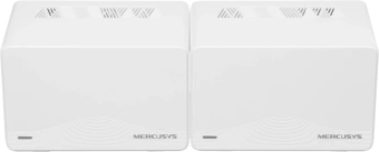 Роутер беспроводной Mercusys Halo H25BE (HALO H25BE(2-PACK)) BE3600 10/100/1000BASE-TX белый (упак.:2шт) - купить недорого с доставкой в интернет-магазине