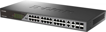 Коммутатор D-Link DSS-200G-28MP/A1A (L2) 24x1Гбит/с 4xКомбо(1000BASE-T/SFP) 24PoE 24PoE+ 370W настраиваемый - цена, купить или заказать с доставкой в интернет-магазине Коммутатор D-Link DSS-200G-28MP/A1A (L2) 24x1Гбит/с 4xКомбо(1000BASE-T/SFP) 24PoE 24PoE+ 370W настраиваемый - купить недорого с доставкой в интернет-магазине
