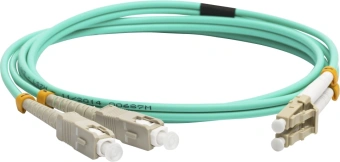 Патч-корд Lanmaster LAN-2LC-2SC/OM3-5.0 2x50/125 OM3 LC дуплекс-SC дуплекс 5м LSZH - купить недорого с доставкой в интернет-магазине