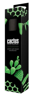 Коврик для мыши Cactus Black 250x200x3мм (CS-MP-D01S) - купить недорого с доставкой в интернет-магазине
