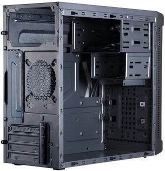 Корпус Accord ACC-B202N черный без БП mATX 1x80mm 2xUSB2.0 2xUSB3.0 audio - купить недорого с доставкой в интернет-магазине