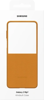 Чехол (клип-кейс) Samsung для Samsung Galaxy Z Flip7 Kindsuit Case Z Flip7 песочный (EF-VF766PAEGRU) - купить недорого с доставкой в интернет-магазине