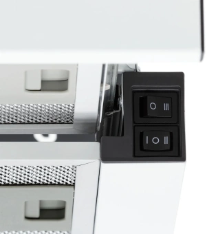 Вытяжка встраиваемая Krona KAMILLA T 500 WHITE белый управление: кнопочное (1 мотор) - купить недорого с доставкой в интернет-магазине