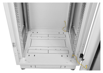 Шкаф коммутационный ЦМО (ШТК-М-42.6.8-44АА) напольный 42U 600x800мм пер.дв.перфор. задн.дв.перфор. 2 бок.пан. 650кг серый - купить недорого с доставкой в интернет-магазине