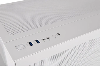 Корпус Thermaltake View 380 TG ARGB Snow белый без БП ATX 6x120mm 2x140mm 1x200mm 2xUSB3.0 audio bott PSU - купить недорого с доставкой в интернет-магазине