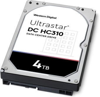 Жесткий диск WD SATA-III 4TB 0B36534 HUS726T4TALE6L4 Ultrastar DC HC310 (7200rpm) 256Mb 3.5" - купить недорого с доставкой в интернет-магазине