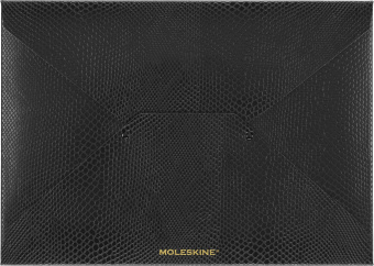 Набор Moleskine Limited Edition Precious & Ethical Boa блокнот 2шт/ручка перьевая/папка-конверт XLarge линейка черный/темно-зеленый - купить недорого с доставкой в интернет-магазине