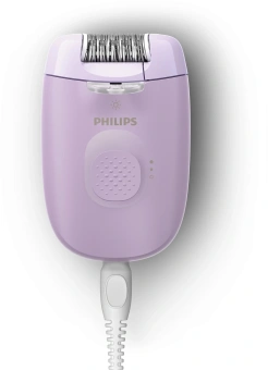 Эпилятор Philips BRE257/00 скор.:2 насад.:3 от электр.сети фиолетовый - купить недорого с доставкой в интернет-магазине