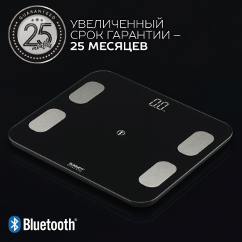 Весы напольные электронные Scarlett SC-BS33ED101 макс.150кг черный - купить недорого с доставкой в интернет-магазине