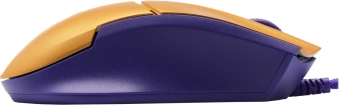 Мышь A4Tech Bloody L65 Max желтый/фиолетовый оптическая 12000dpi USB 6but (L65 MAX/ROYAL VIOLET) - купить недорого с доставкой в интернет-магазине