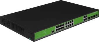 Коммутатор Digma DSW716G-4C-R (L2+) 16x1Гбит/с 4xКомбо(1000BASE-T/SFP) управляемый - купить недорого с доставкой в интернет-магазине