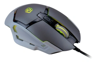 Мышь Оклик 915G HELLWISH V2 черный/серый оптическая 4800dpi USB 6but (1003993) - купить недорого с доставкой в интернет-магазине