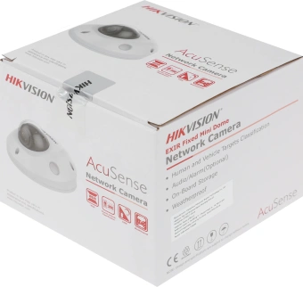 Камера видеонаблюдения IP Hikvision DS-2CD2543G2-IWS(2.8mm) 2.8-2.8мм цв. корп.:белый - купить недорого с доставкой в интернет-магазине