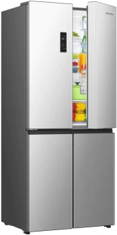 Холодильник Gorenje NRM819E61X 3-хкамерн. серый инвертер - купить недорого с доставкой в интернет-магазине