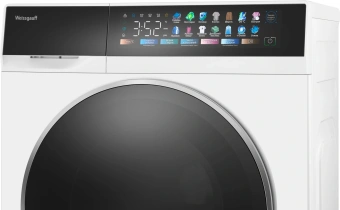 Стиральная машина Weissgauff WM 995 Direct Drive Touch Inverter Steam класс: A+++ загр.фронтальная макс.:12кг белый - купить недорого с доставкой в интернет-магазине