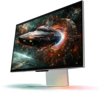 Монитор Samsung 27" Odyssey 3D LS27FG900XIXCI серебристый IPS LED 1ms 16:9 HDMI M/M матовая HAS 350cd 178гр/178гр 3840x2160 165Hz FreeSync Premium DP 4K 7.5кг - купить недорого с доставкой в интернет-магазине