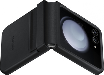 Чехол (клип-кейс) Samsung для Samsung Galaxy Z Flip5 Flap Eco-Leather Case B5 черный (EF-VF731PBEGRU) - купить недорого с доставкой в интернет-магазине