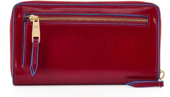 Кошелек женский Piquadro Blue Square PD1354B2R/R красный натур.кожа - купить недорого с доставкой в интернет-магазине