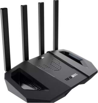 Роутер беспроводной Asus TUF-BE3600 BE3600 100/1000/2500BASE-T черный - купить недорого с доставкой в интернет-магазине
