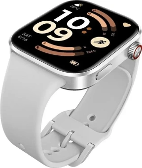 Смарт-часы Xiaomi Redmi Watch 6 2.07" AMOLED корп.серебристый рем.серый разм.брасл.:135-205мм (BHR08CUGL) - купить недорого с доставкой в интернет-магазине