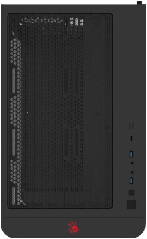 Корпус Bloody BD-CC113 черный без БП ATX 10x120mm 2xUSB3.0 audio bott PSU - купить недорого с доставкой в интернет-магазине