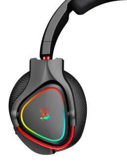 Наушники с микрофоном A4Tech Bloody MR710 черный BT оголовье (MR710 BLACK) - купить недорого с доставкой в интернет-магазине