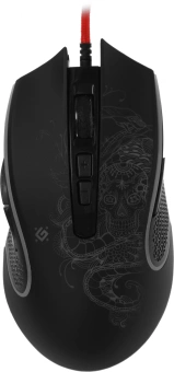 Мышь Defender Venom GM-640L черный оптическая 7200dpi USB 7but (52640) - купить недорого с доставкой в интернет-магазине